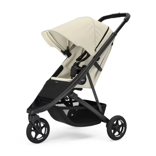 Thule Spring 2 Compact All-Terrain Stroller - Soft Beige/Black