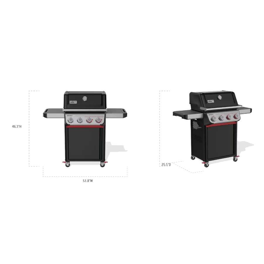 Weber Spirit E-425C Gas Grill - Black