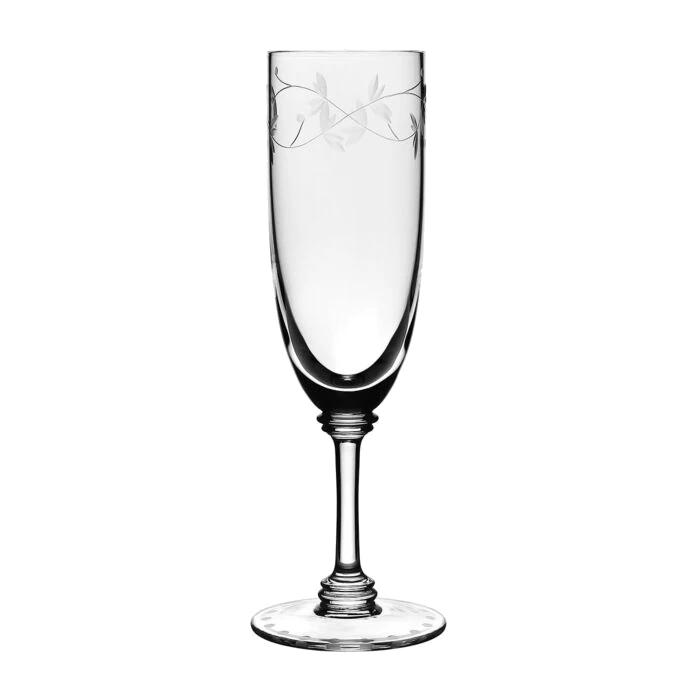 William Yeoward Crystal Flora Champagne Flute