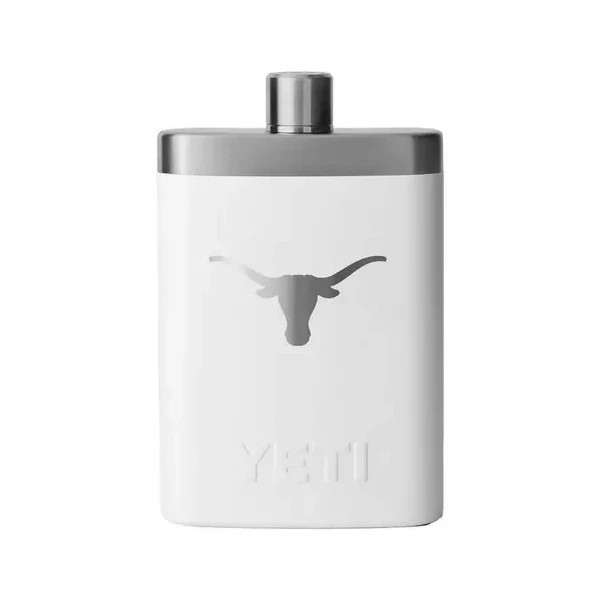 Yeti Flask - Texas Longhorns: White Yeti Flask - Texas Longhorns: White