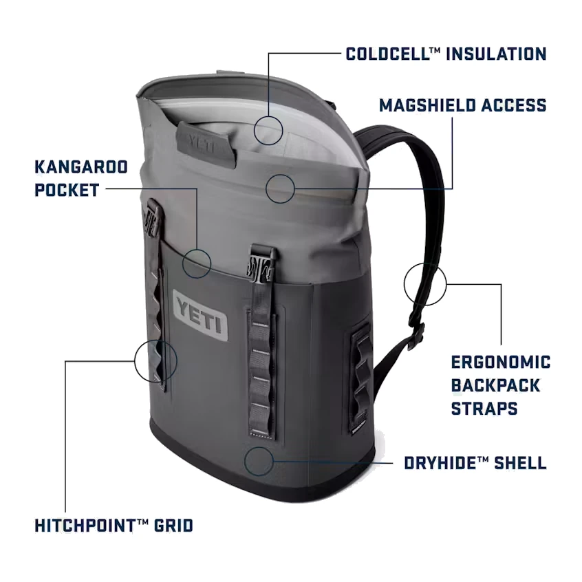 Yeti Hopper M12 Backpack Soft Cooler - Pace Purple