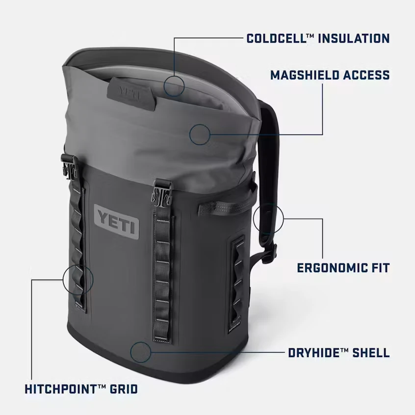 Yeti Hopper M20 Backpack Soft Cooler - Pace Purple