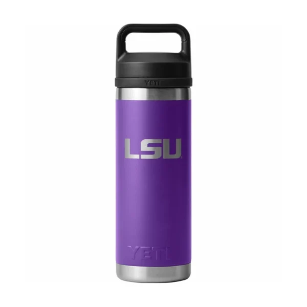 Yeti Rambler 18 oz LSU Water Bottle - Purple