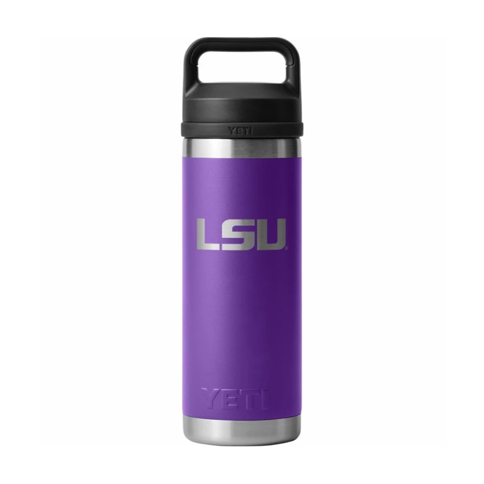 Yeti Rambler 18 oz LSU Water Bottle - Purple