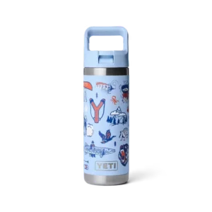 Yeti Rambler 18oz Water Bottle with Color-Matched Straw Cap - Big Sky Summer Camp