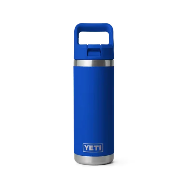 Yeti Rambler 18oz Water Bottle with Color-Matched Straw Cap - Pace Purple