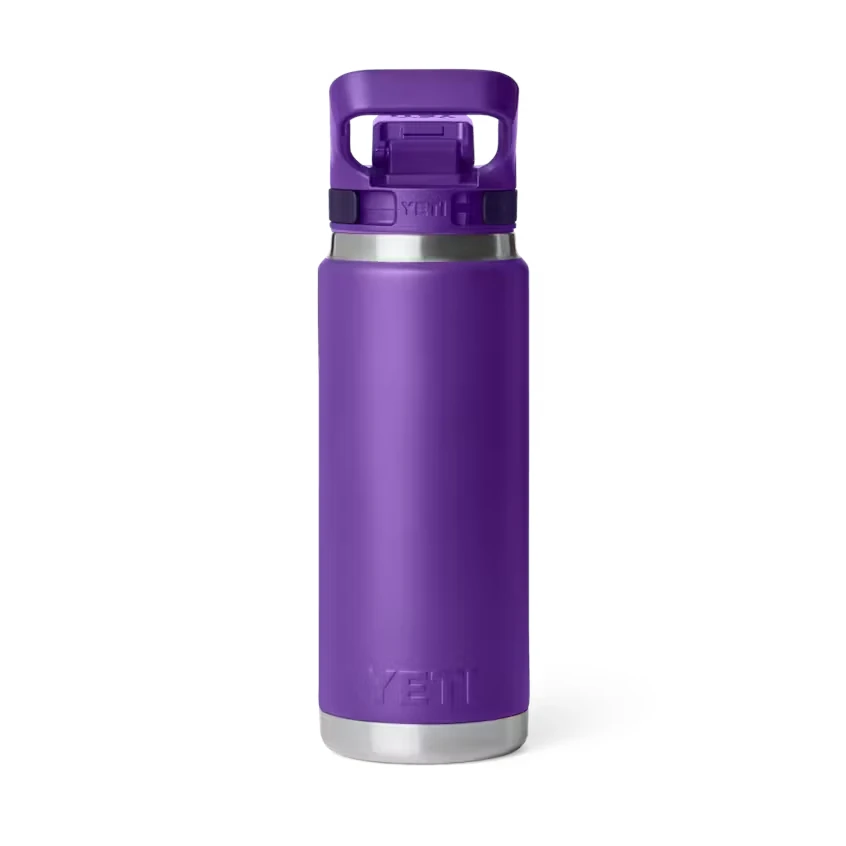 Yeti Rambler 26oz Water Bottle with Flip Chug Cap - Pace Purple