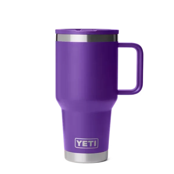 Yeti Rambler 30 oz Travel Mug with Straw Lid - Pace Purple