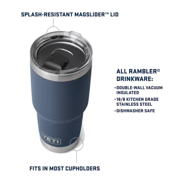 Yeti Rambler 30oz Tumbler with MagSlider Lid - Ridgeline