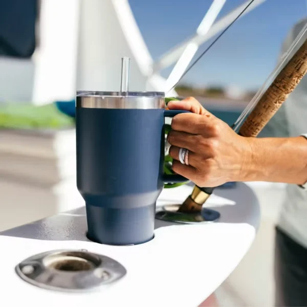 Yeti Rambler 35oz Mug with Straw Lid - Seafoam
