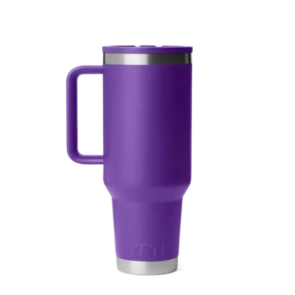 Yeti Rambler 40 oz Travel Mug with Straw Lid - Pace Purple