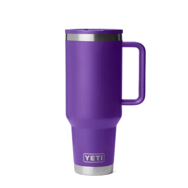 Yeti Rambler 40 oz Travel Mug with Straw Lid - Pace Purple