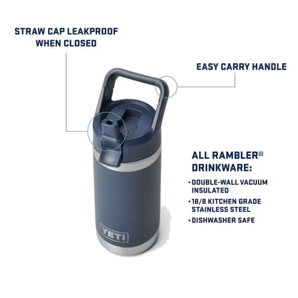 Yeti Rambler Jr 12oz Kids Bottle - Royal Blue
