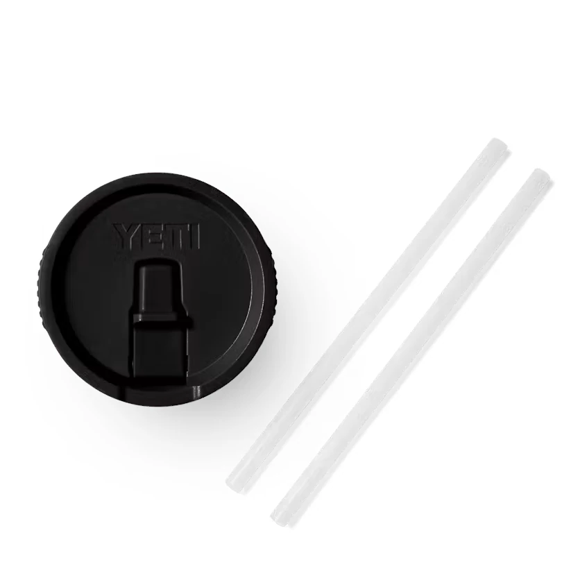 Yeti Rambler Large Travel Straw Mug Lid - Black