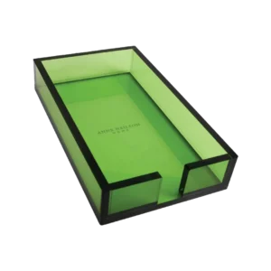 Anne Neilson Green Acrylic Guest Towel Tray