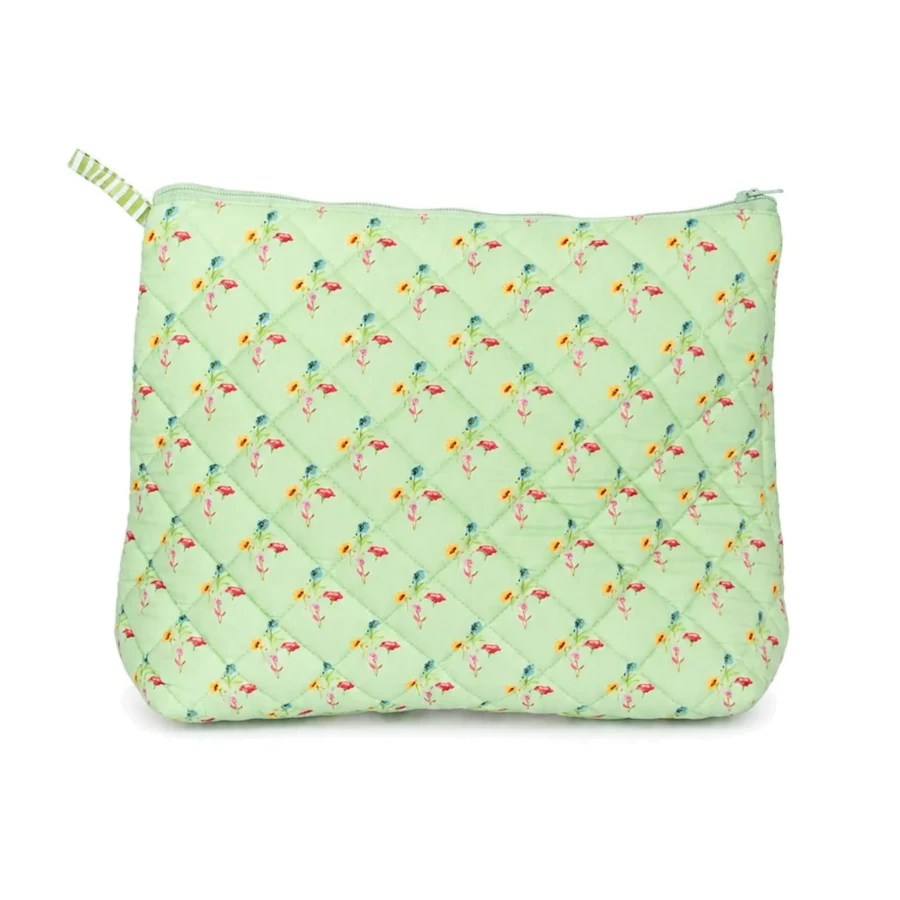 Anne Neilson Large Green Multi Cosmetic Bag