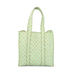 Anne Neilson Small Green Multi Tote Bag