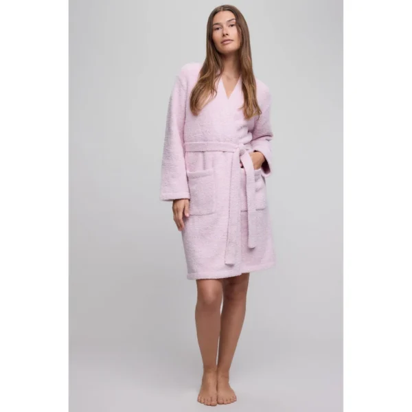 Barefoot Dreams CozyChic Solid Robe - Petal