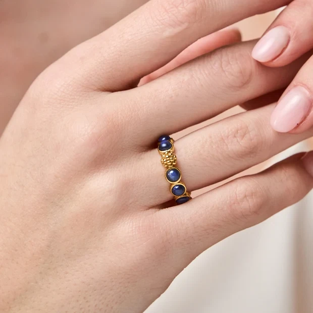 Capucine De Wulf Berry Gem Ring - Size 8