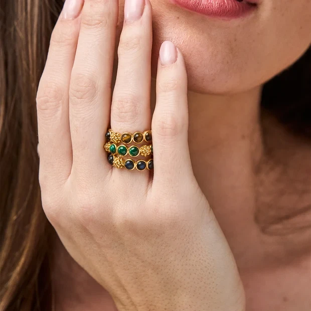 Capucine De Wulf Berry Gem Ring - Size 8