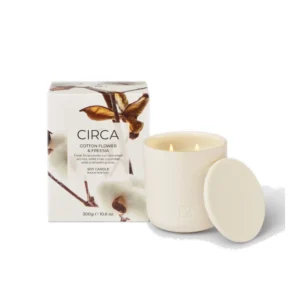 CIRCA Cotton Flower & Freesia Scented Candle, 10.6 oz.