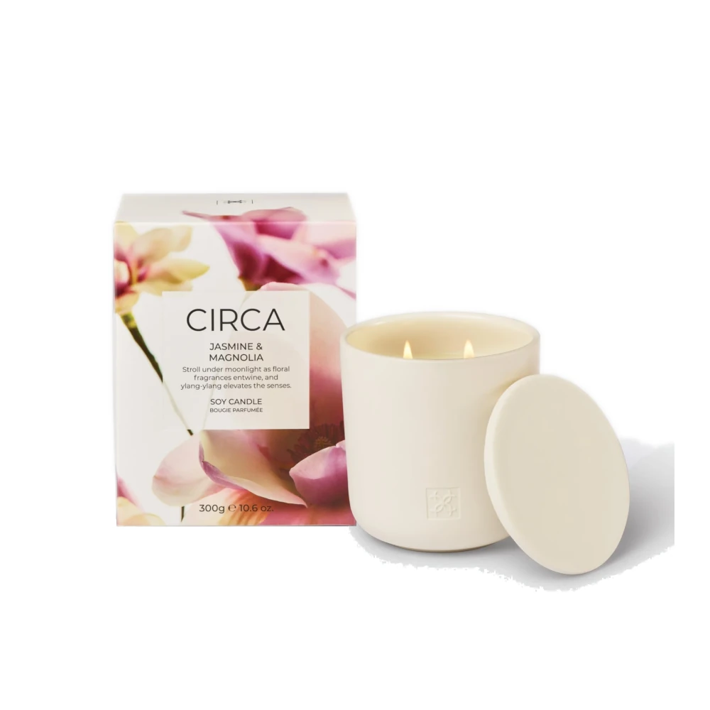 CIRCA Jasmine & Magnolia Scented Candle 10.6 oz. CIRCA Jasmine & Magnolia Scented Candle 10.6 oz.