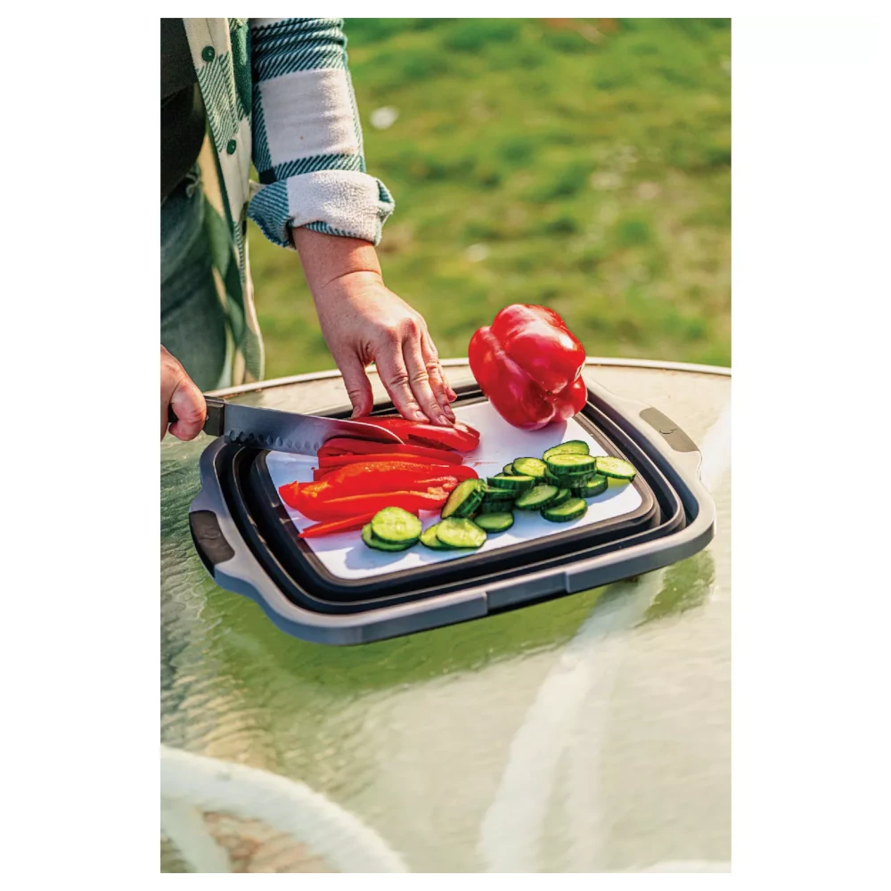 Drip EZ Collapsible Food Prep Tub Jr - Black
