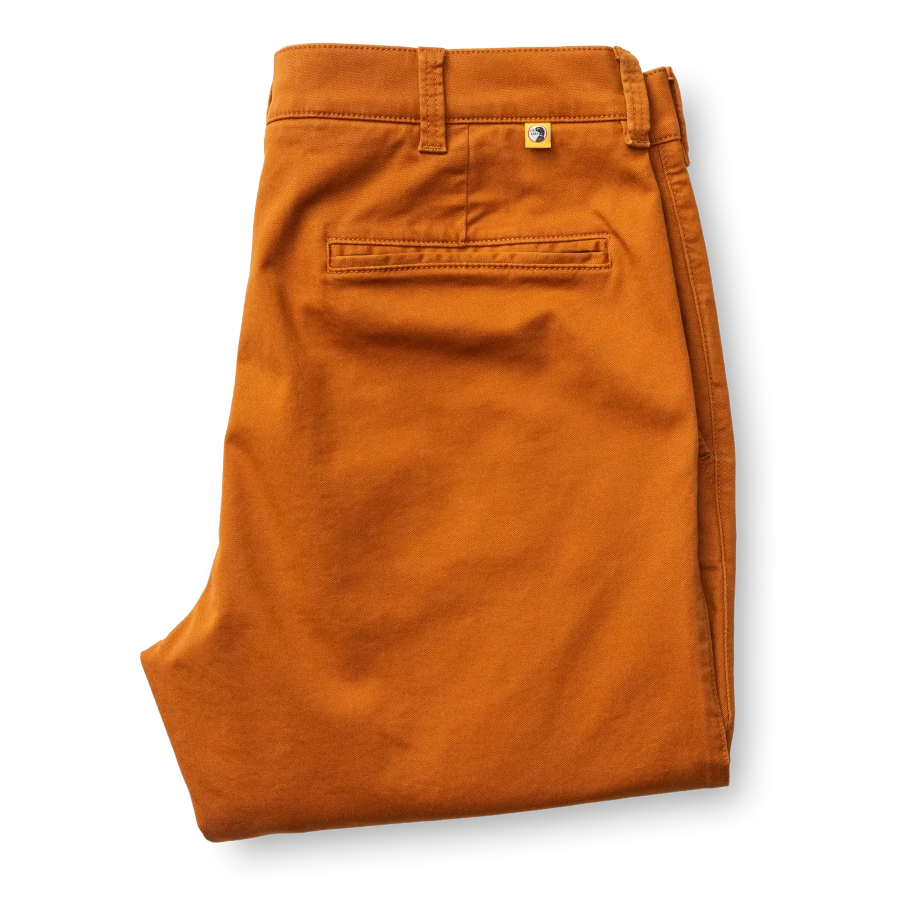 Duck Head Classic Fit Gold School Chino - Spiced Almond Duck Head Classic Fit Gold School Chino - Spiced Almond
