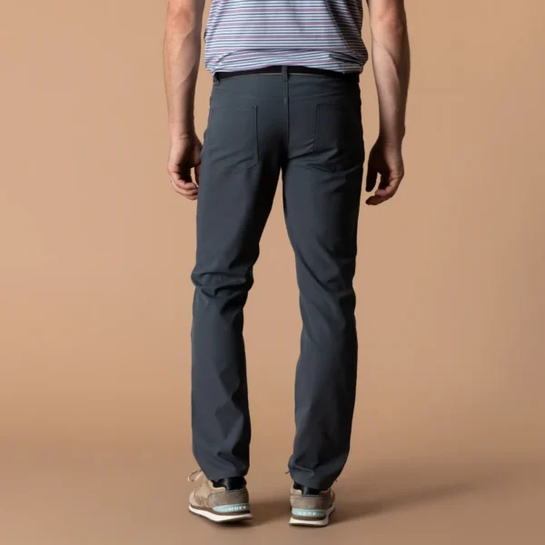 Duck Head Classic Fit Long Drive Performance Five-Pocket - Charcoal