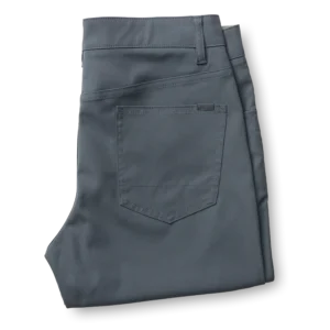 Duck Head Classic Fit Long Drive Performance Five-Pocket - Charcoal