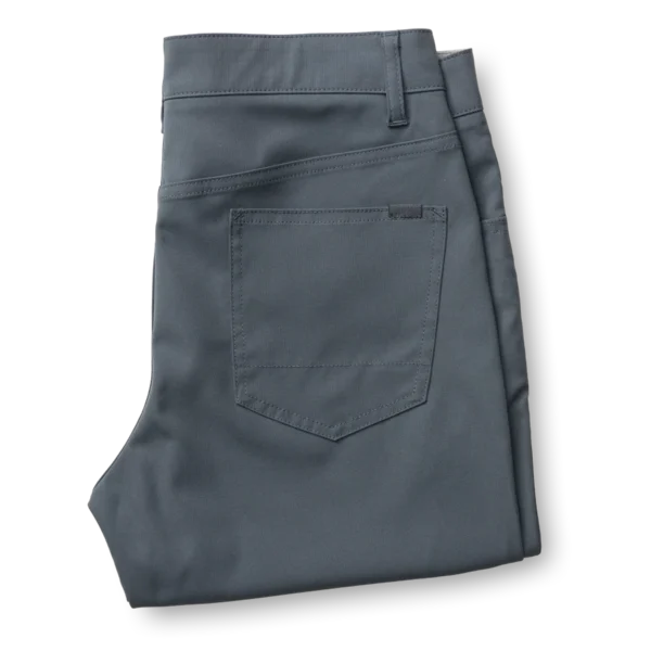 Duck Head Classic Fit Long Drive Performance Five-Pocket - Charcoal