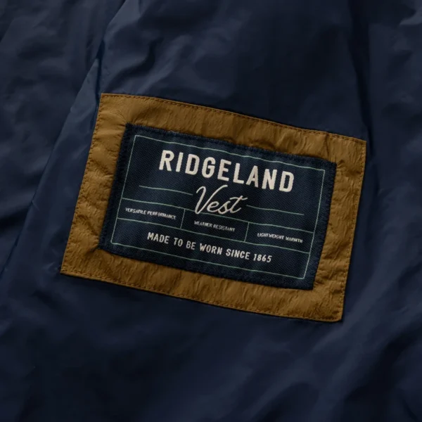Duck Head Ridgeland Performance Quilted Vest - Bronze Brown