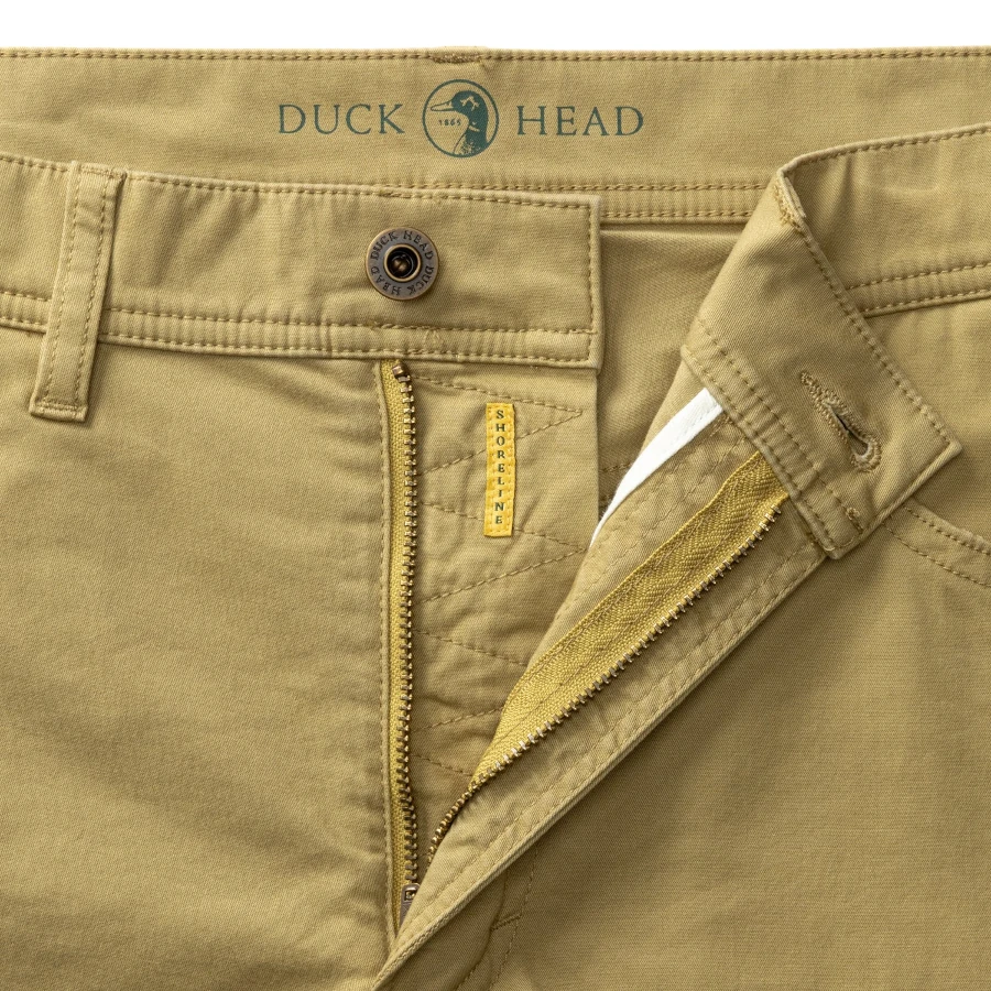 Duck Head Shoreline Classic Fit Five-Pocket Pants - Wheatfield