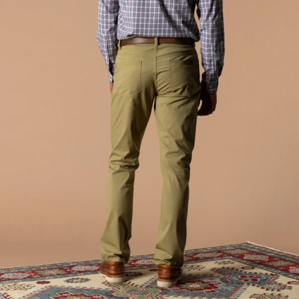 Duck Head Shoreline Classic Fit Five-Pocket Pants - Wheatfield