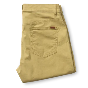 Duck Head Shoreline Classic Fit Five-Pocket Pants - Wheatfield