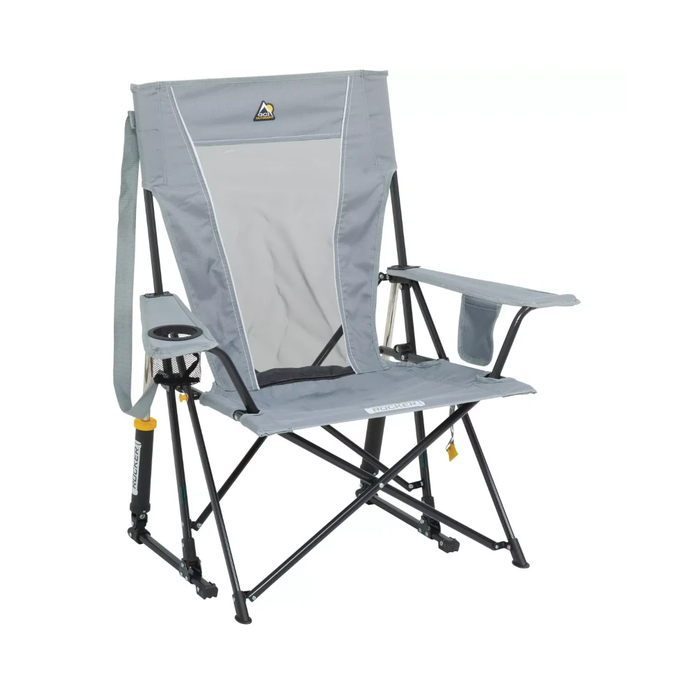 GCI Outdoor Comfort Pro Folding Rocker - Mercury Gray GCI Outdoor Comfort Pro Folding Rocker - Mercury Gray