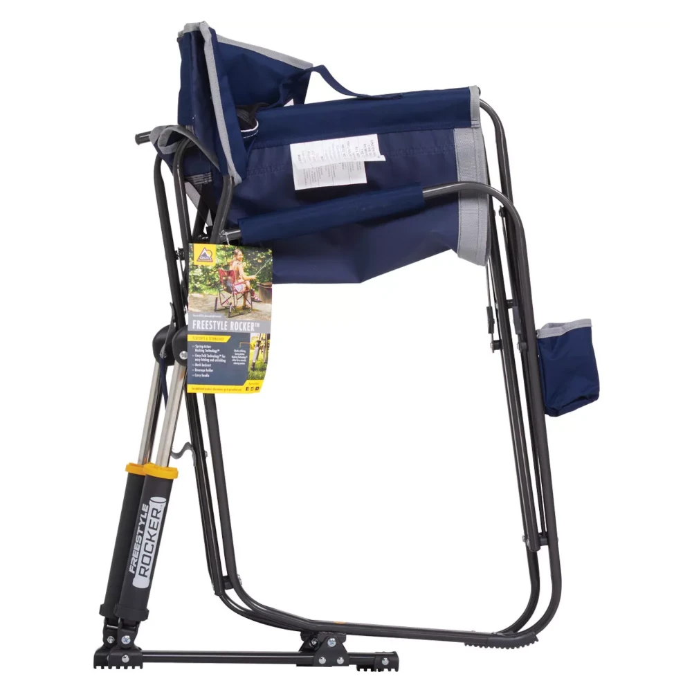 GCI Outdoor Freestyle Folding Rocker - Indigo