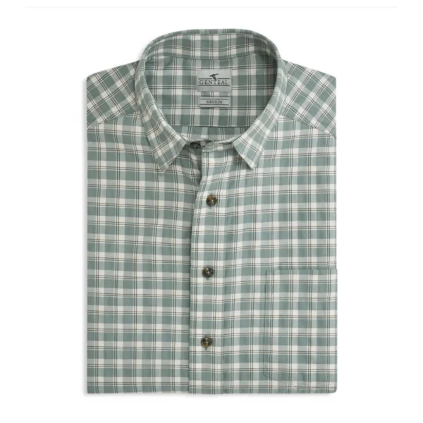 GenTeal Gibson Royal Oxford Performance Sport Shirt - Willow
