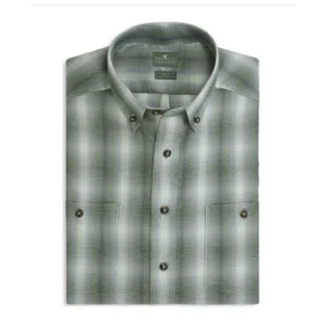 GenTeal Reese Performance Flannel - Mineral Green