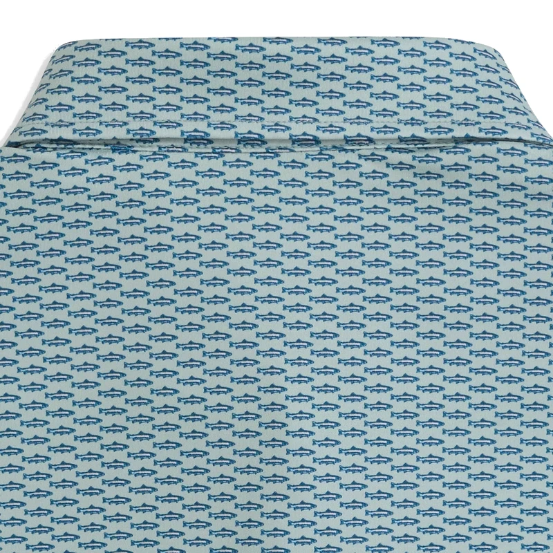 GenTeal Trout Run Performance Polo - Elm