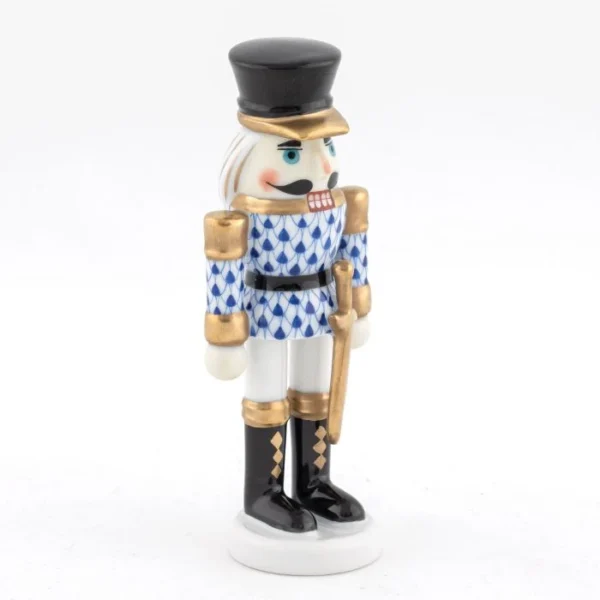 Herend Nutcracker with Sword - Sapphire
