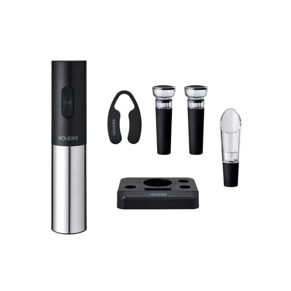Houdini Electric Wine Corkscrew 6 Piece Set