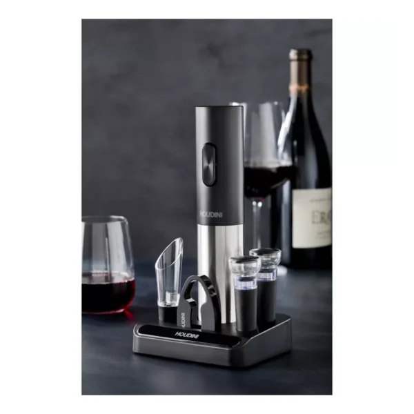 Houdini Electric Wine Corkscrew 6 Piece Set