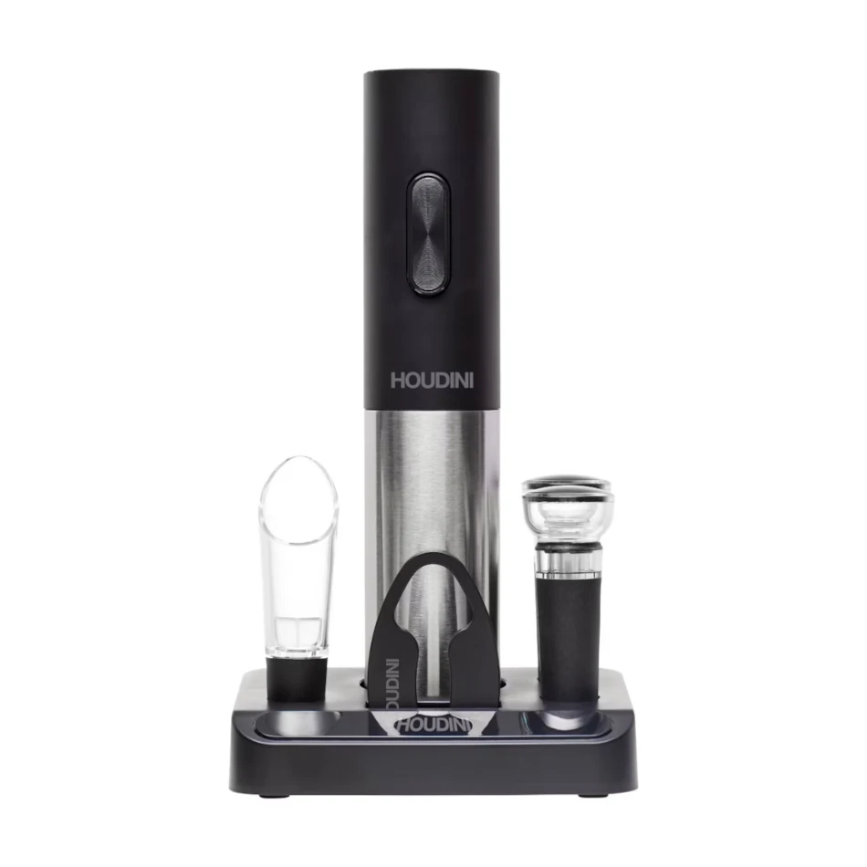 Houdini Electric Wine Corkscrew 6 Piece Set