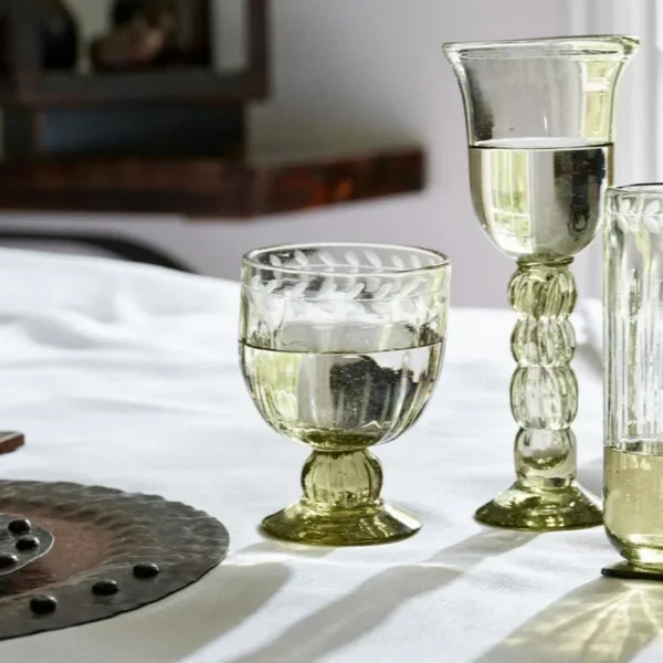 Jan Barboglio Gloria Goblet - Clear