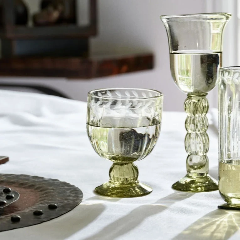Jan Barboglio Gloria Goblet - Clear