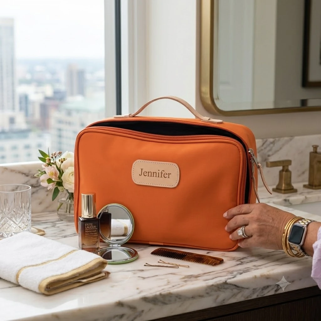 Jon Hart Large Travel Kit - Sherbet