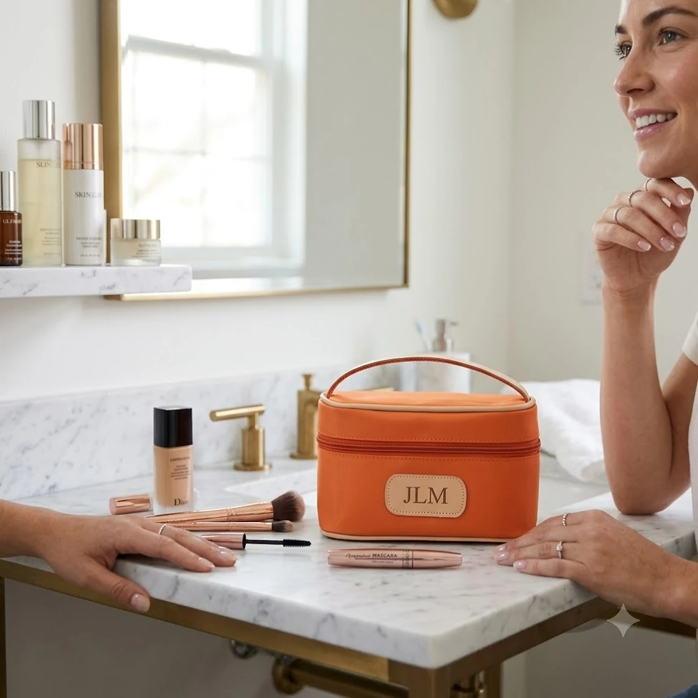 Jon Hart Mini Makeup Case - Sherbet