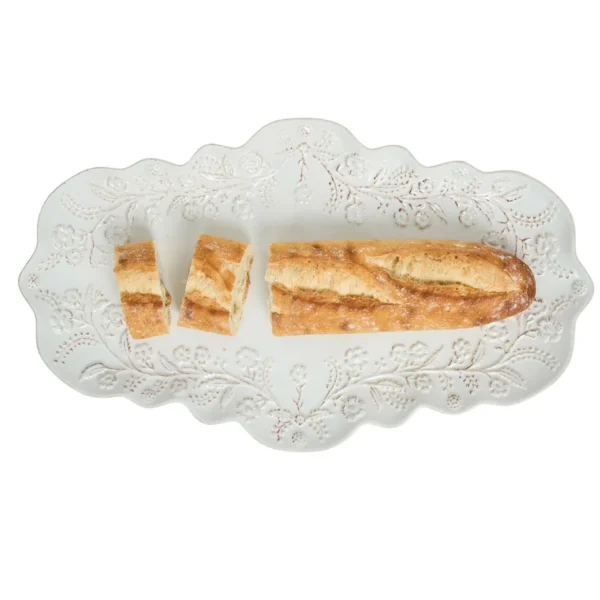 Juliska Berry & Thread Thistle 16" Tray - Whitewash
