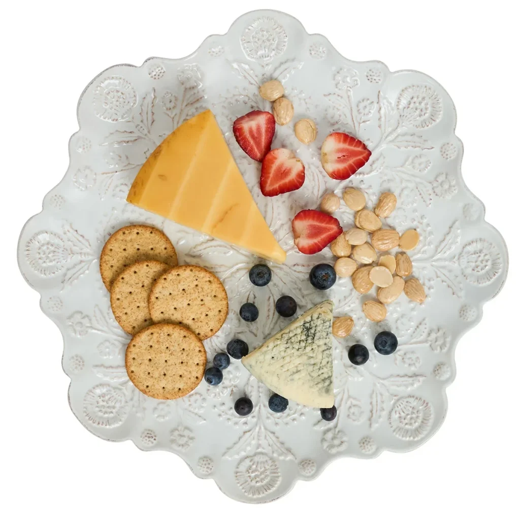 Juliska Berry & Thread Thistle Charger/Platter - Whitewash